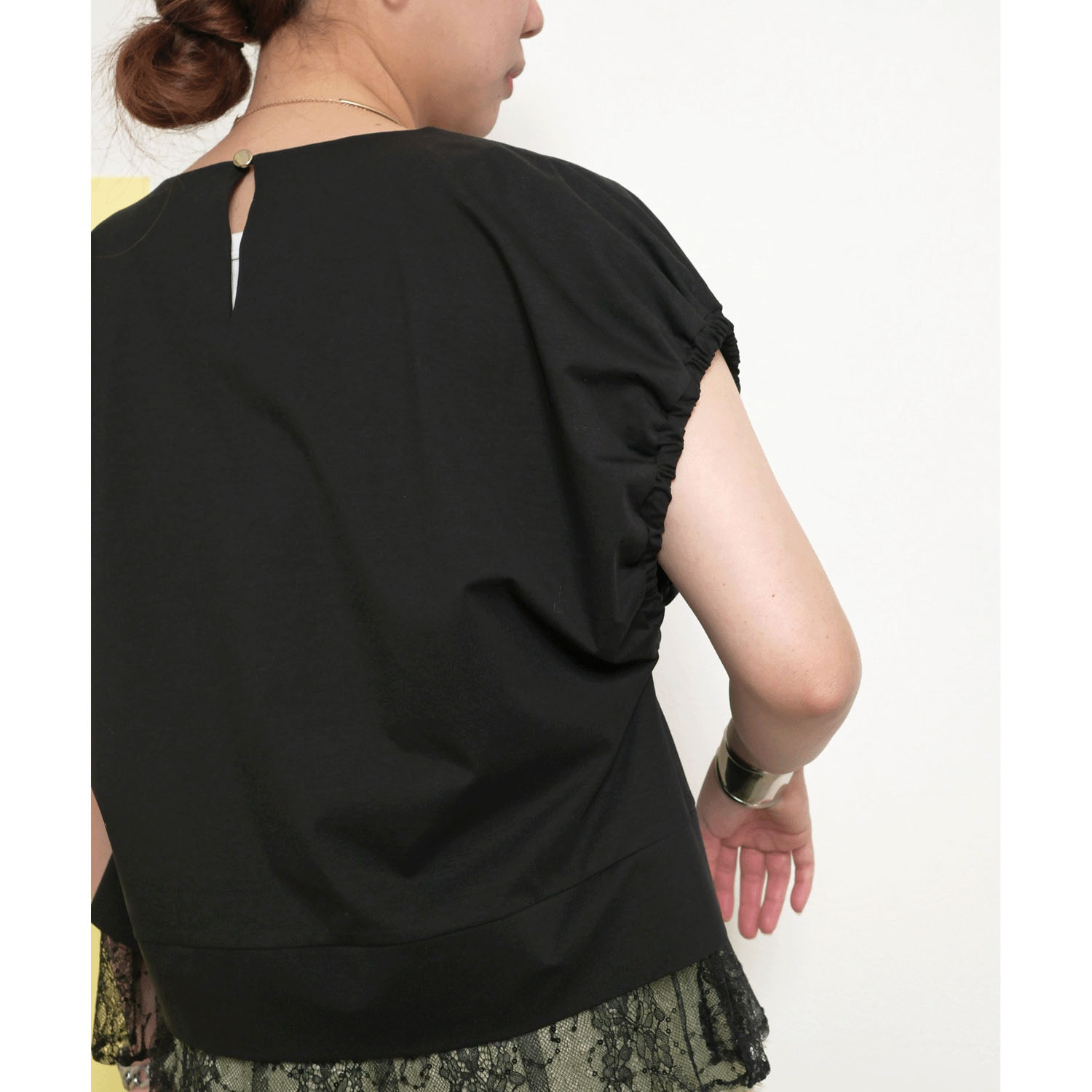 Palm Riche レイヤードライクレースTシャツ - 画像39