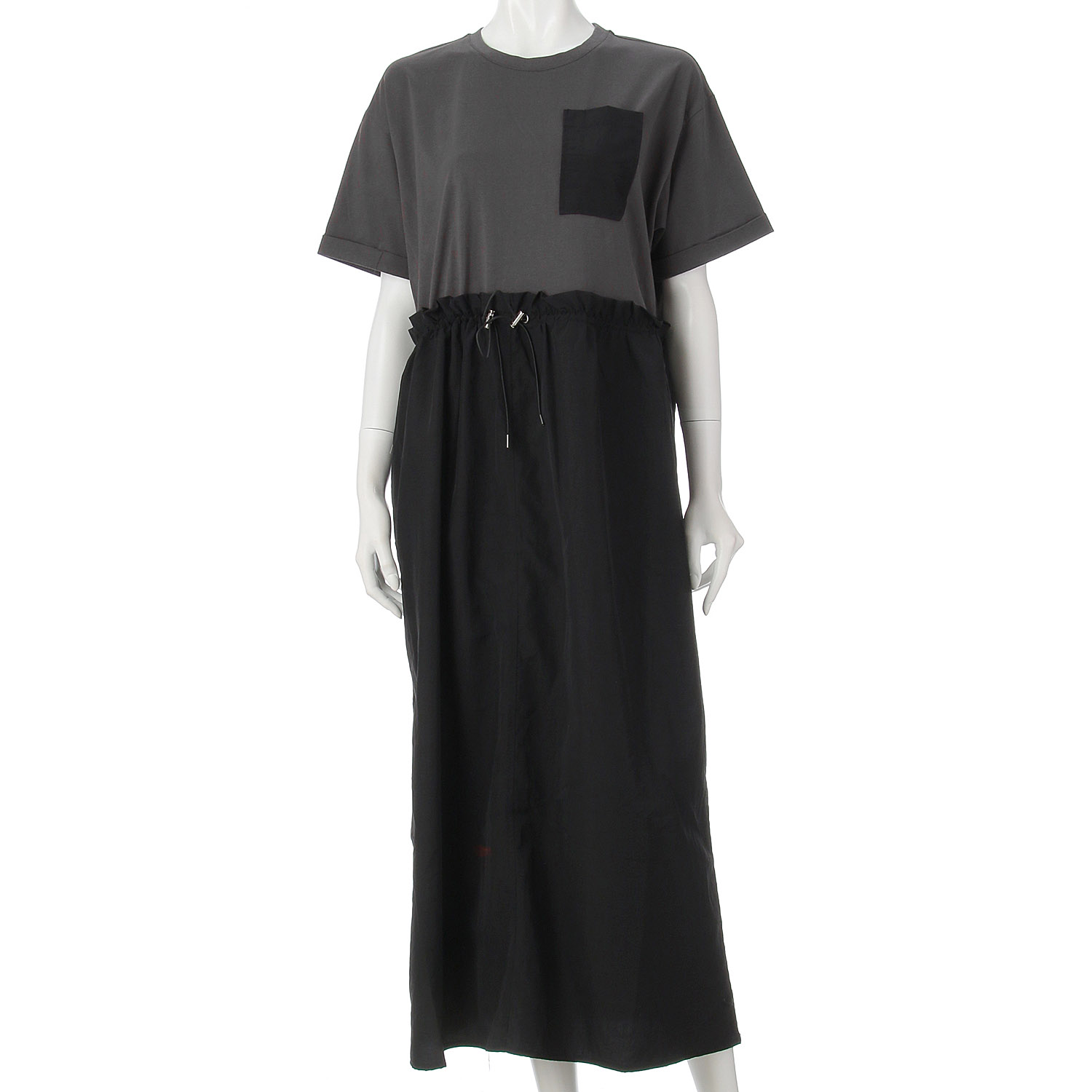 ザンパ 別地切替ドロストワンピース - 画像3