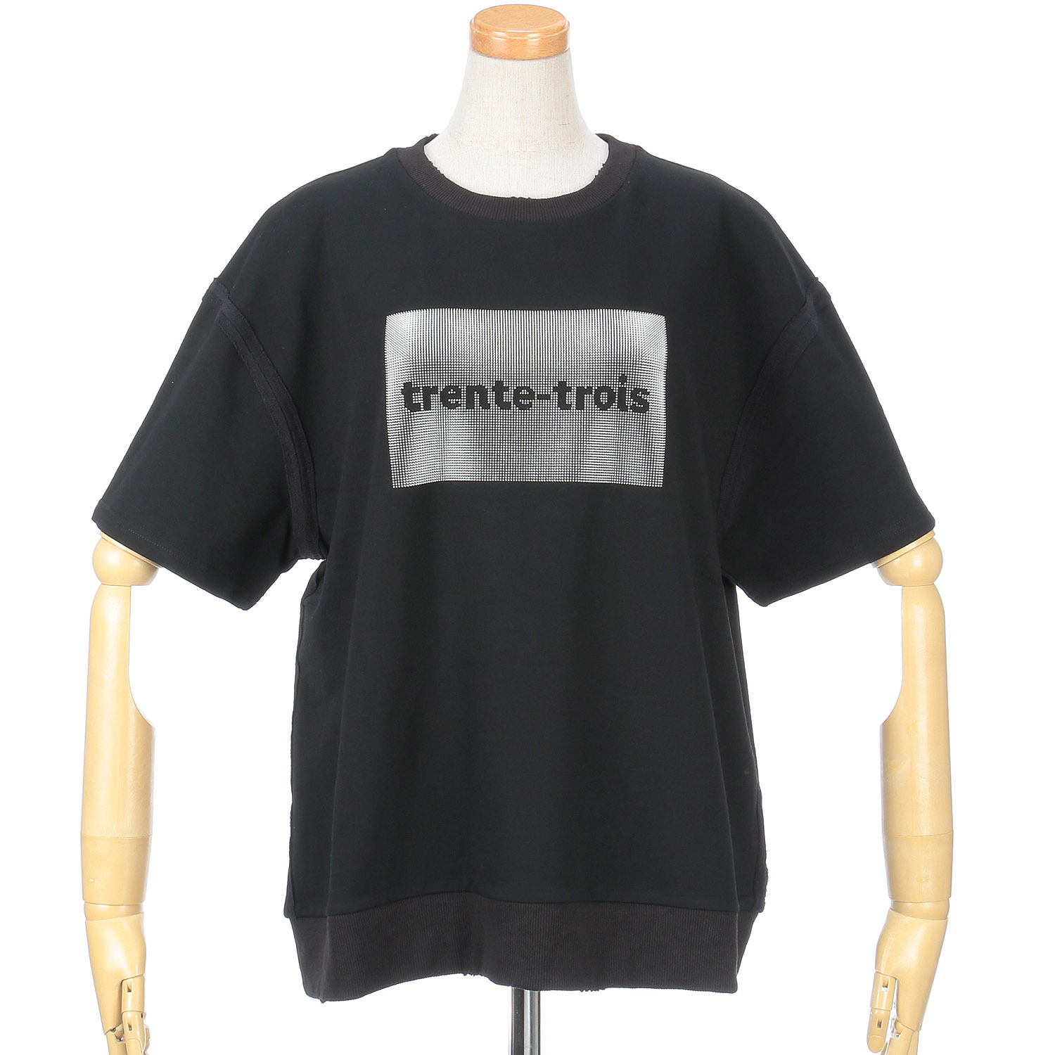 33℃ ラバーブラシプリントダメージ加工 Tシャツ - 画像17