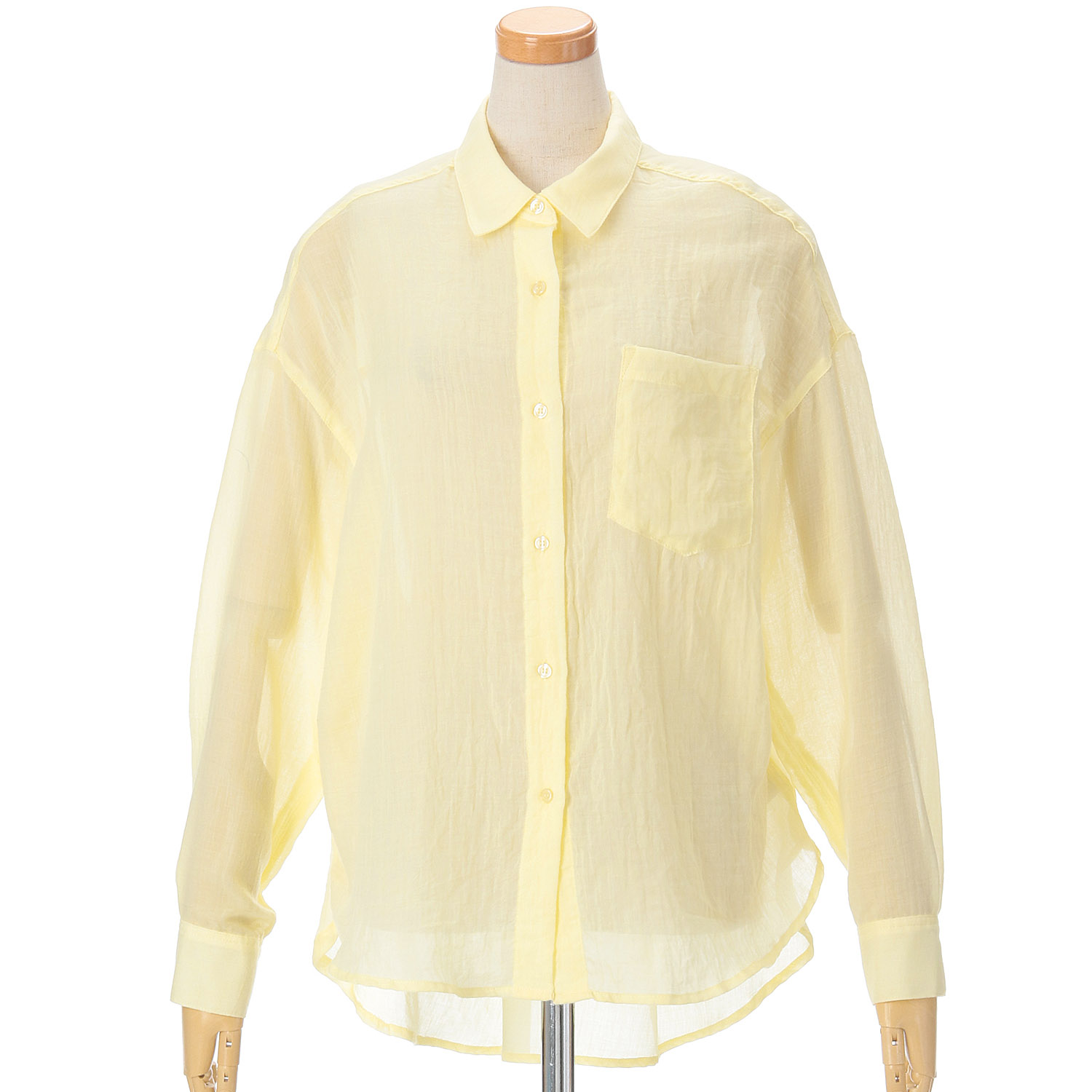 innowave ボイルシャンブレーシャツ