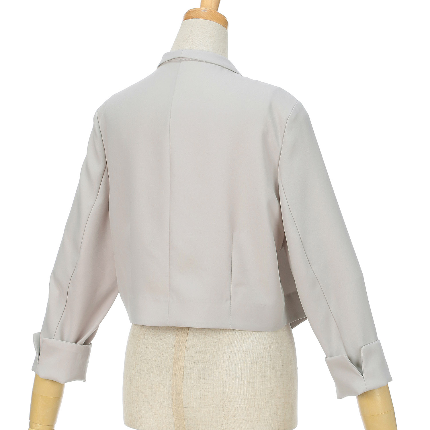 Replete バックサテン羽織 - 画像3