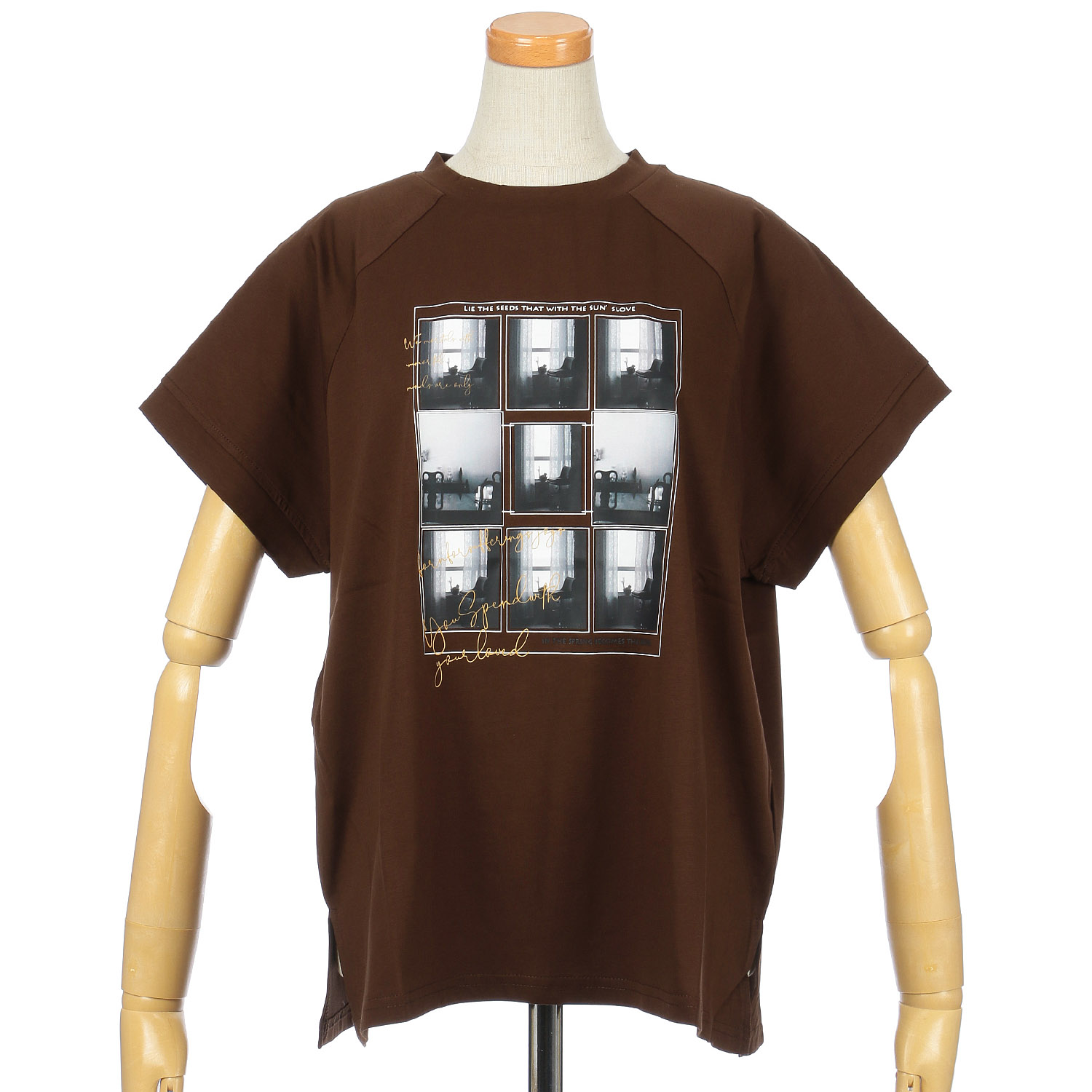 【Insta Live】vingtrois ドライタッチコットンフォトアートT - 画像1