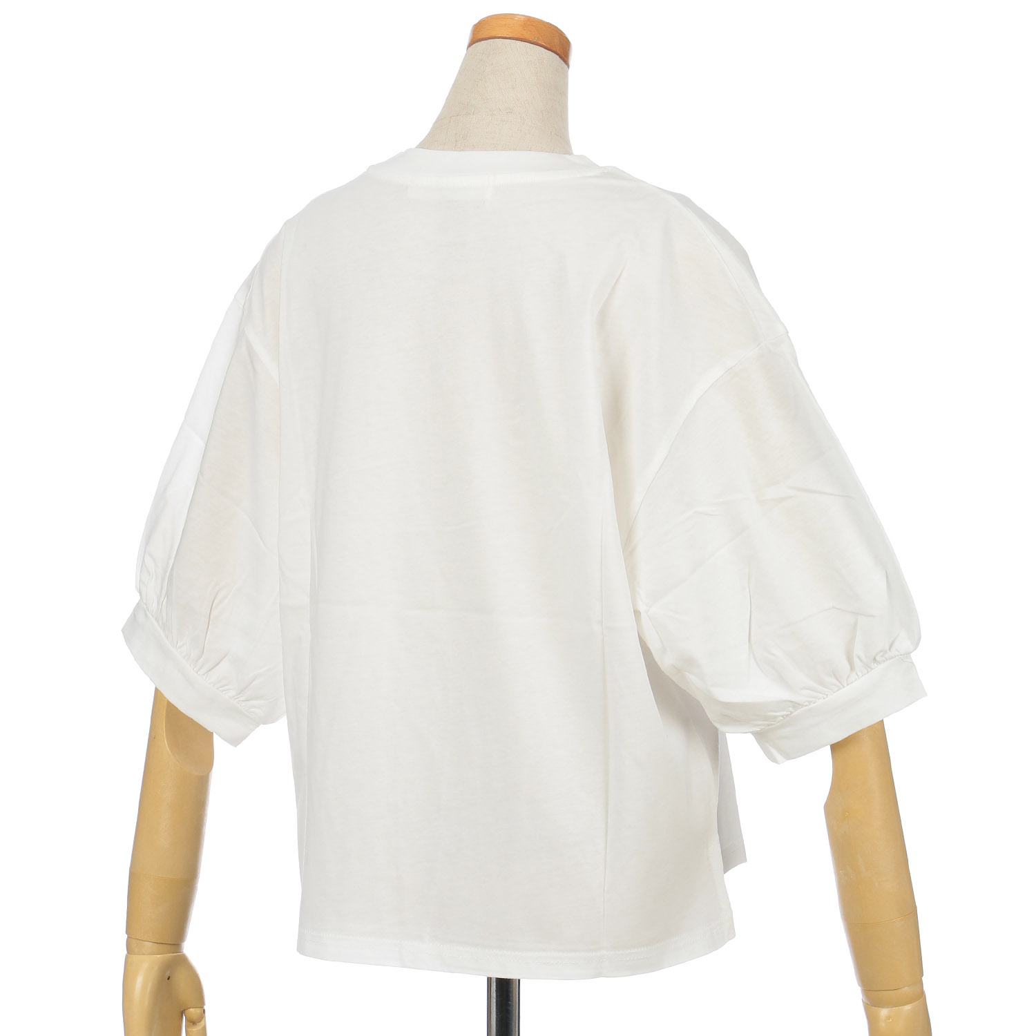 vingtrois ドライタッチコットンパフスリーブ - 画像11