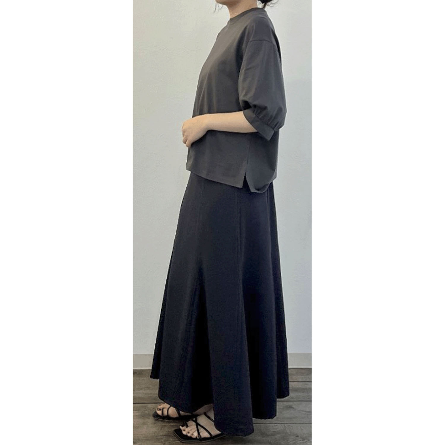 vingtrois ドライタッチコットンパフスリーブ - 画像3