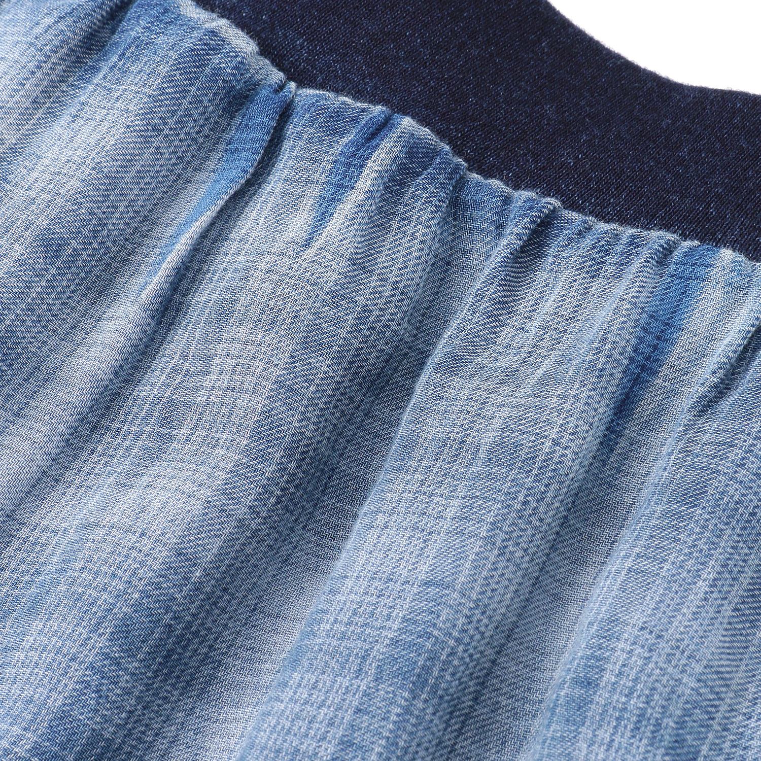 33℃ シアーデニムティアードパイピングフレアスカート - 画像10