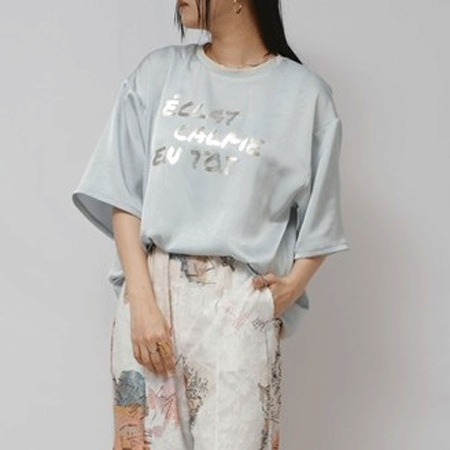 Palm Riche ワッシャーサテンTOPS - 画像10