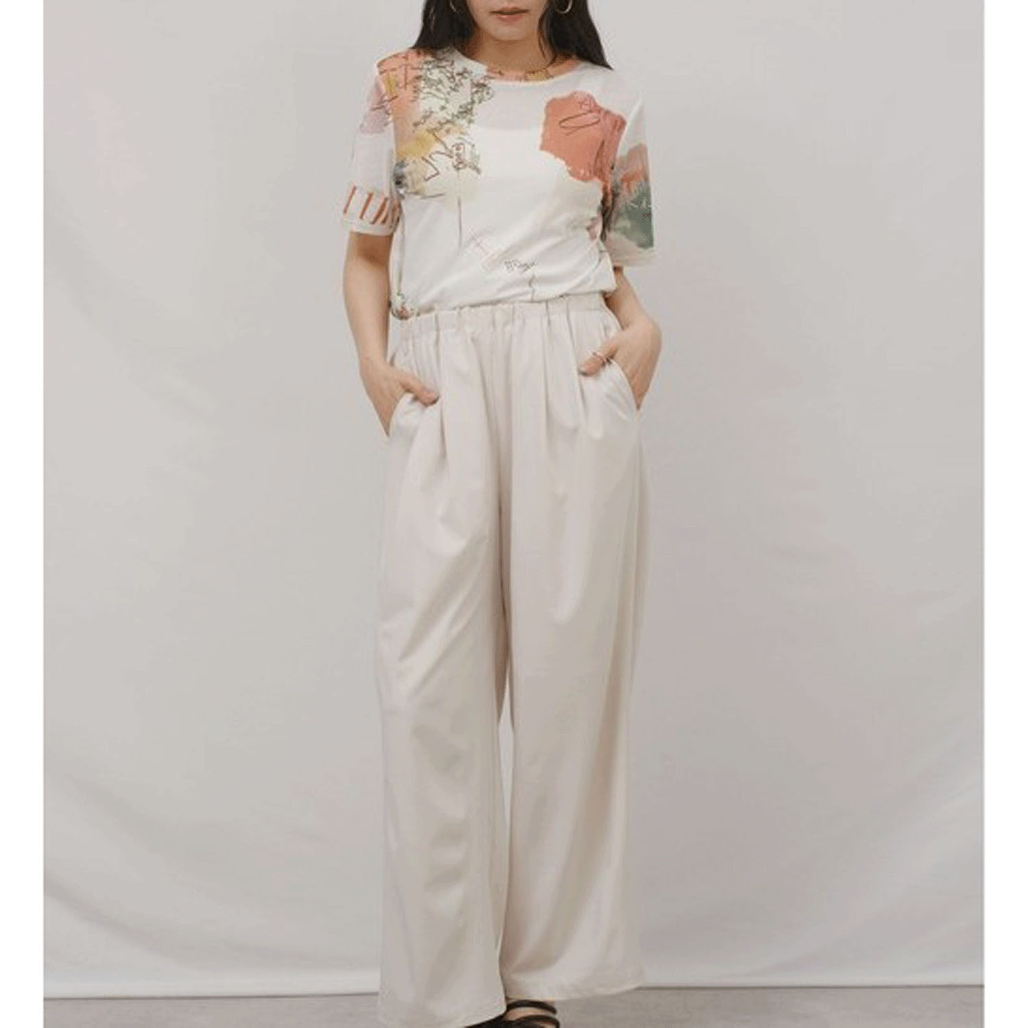 Palm Riche 風景アートTシャツ - 画像7