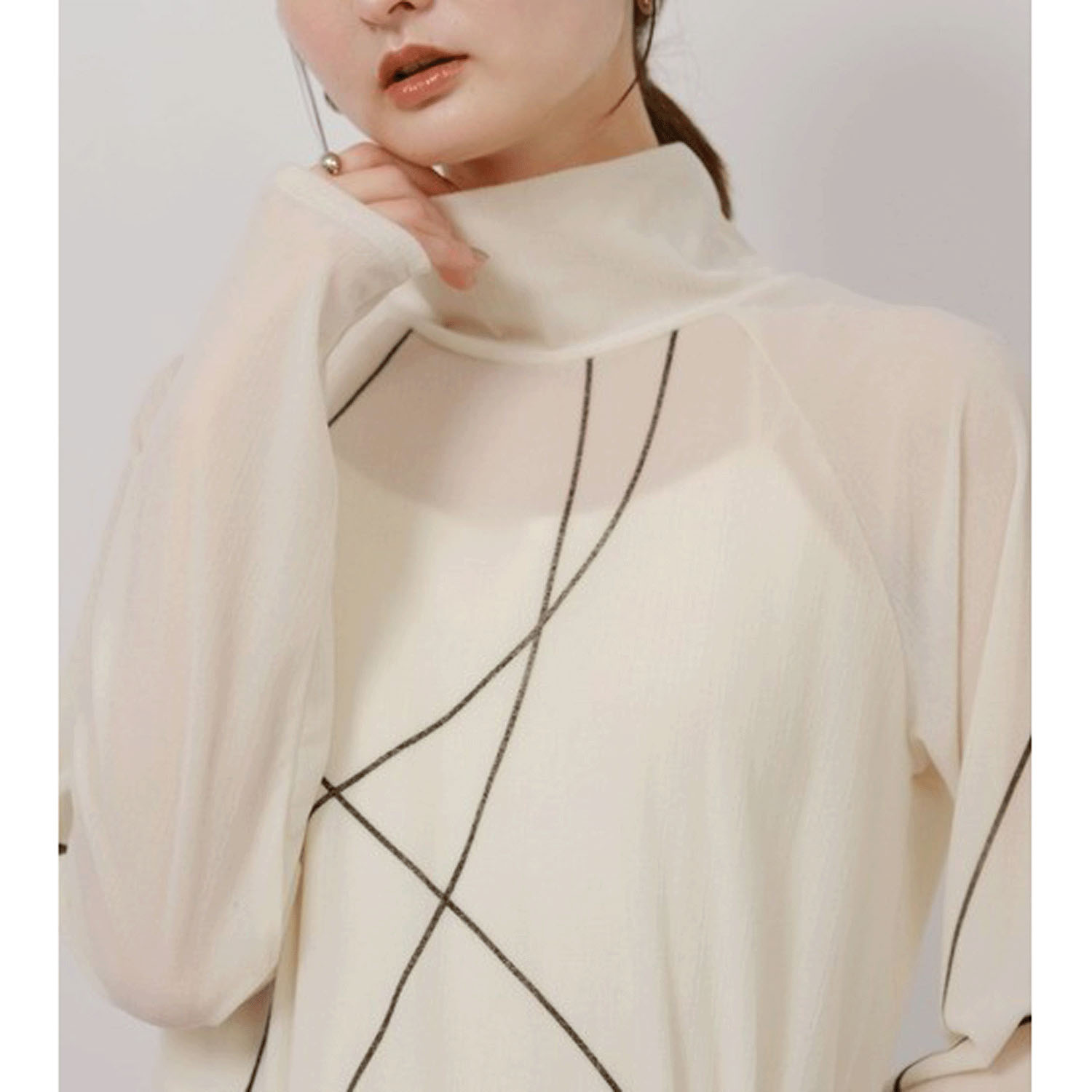 【Insta Live】Palm Riche タトゥライクフロッキートップス - 画像14