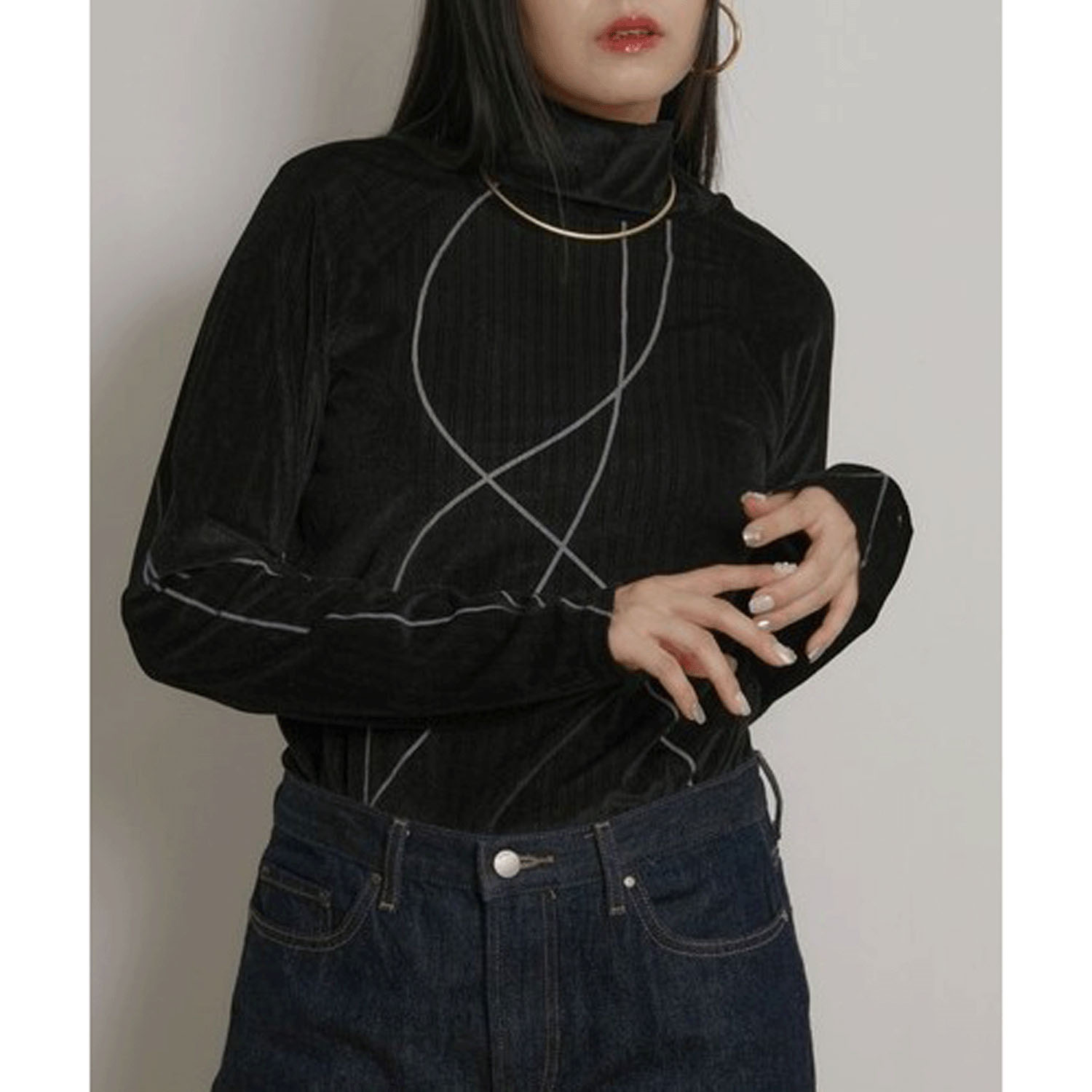 【Insta Live】Palm Riche タトゥライクフロッキートップス - 画像18