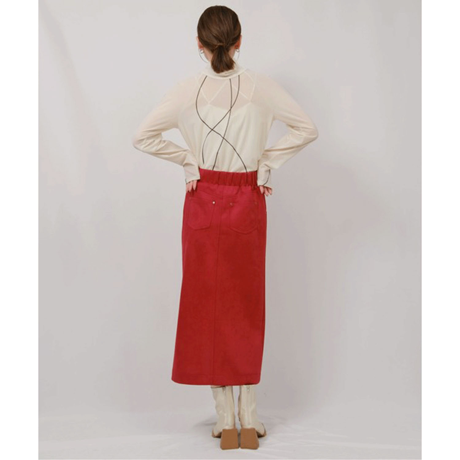 【Insta Live】Palm Riche タトゥライクフロッキートップス - 画像3