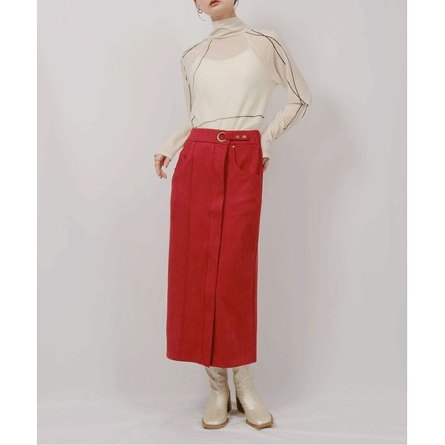 【Insta Live】Palm Riche タトゥライクフロッキートップス - 画像4