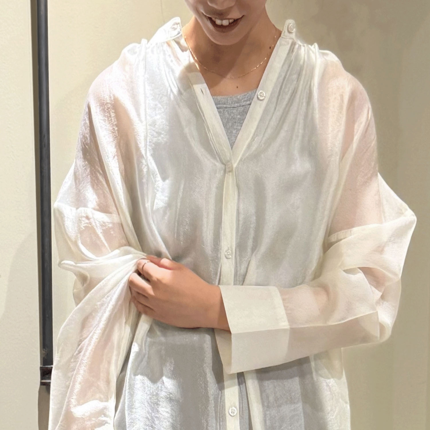 【Insta Live】ザンパ ストレッチテレコアメスリタンク - 画像5