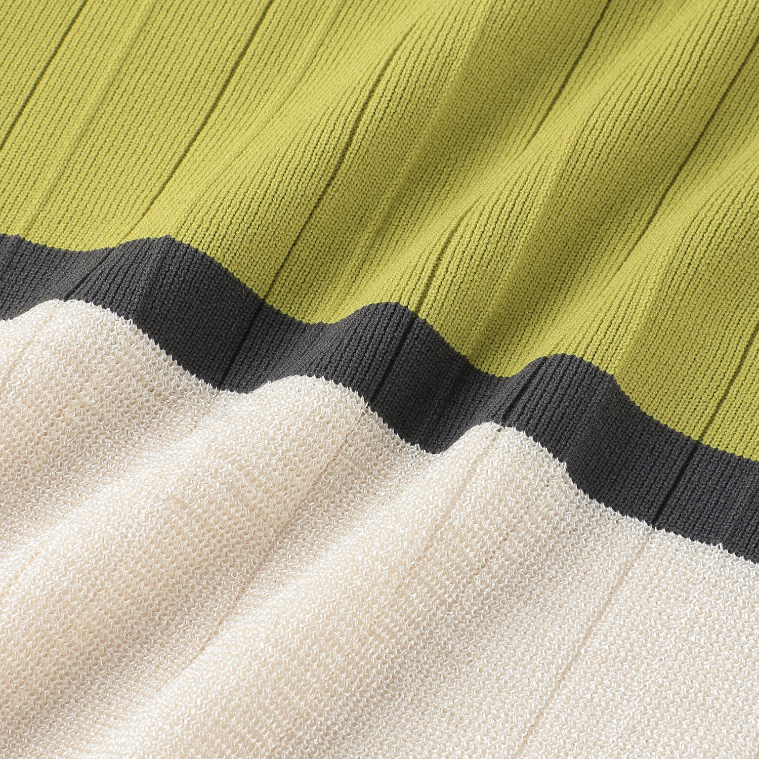 【動画あり】Vingtrois ダンボールニット配色プリーツスカート - 画像8