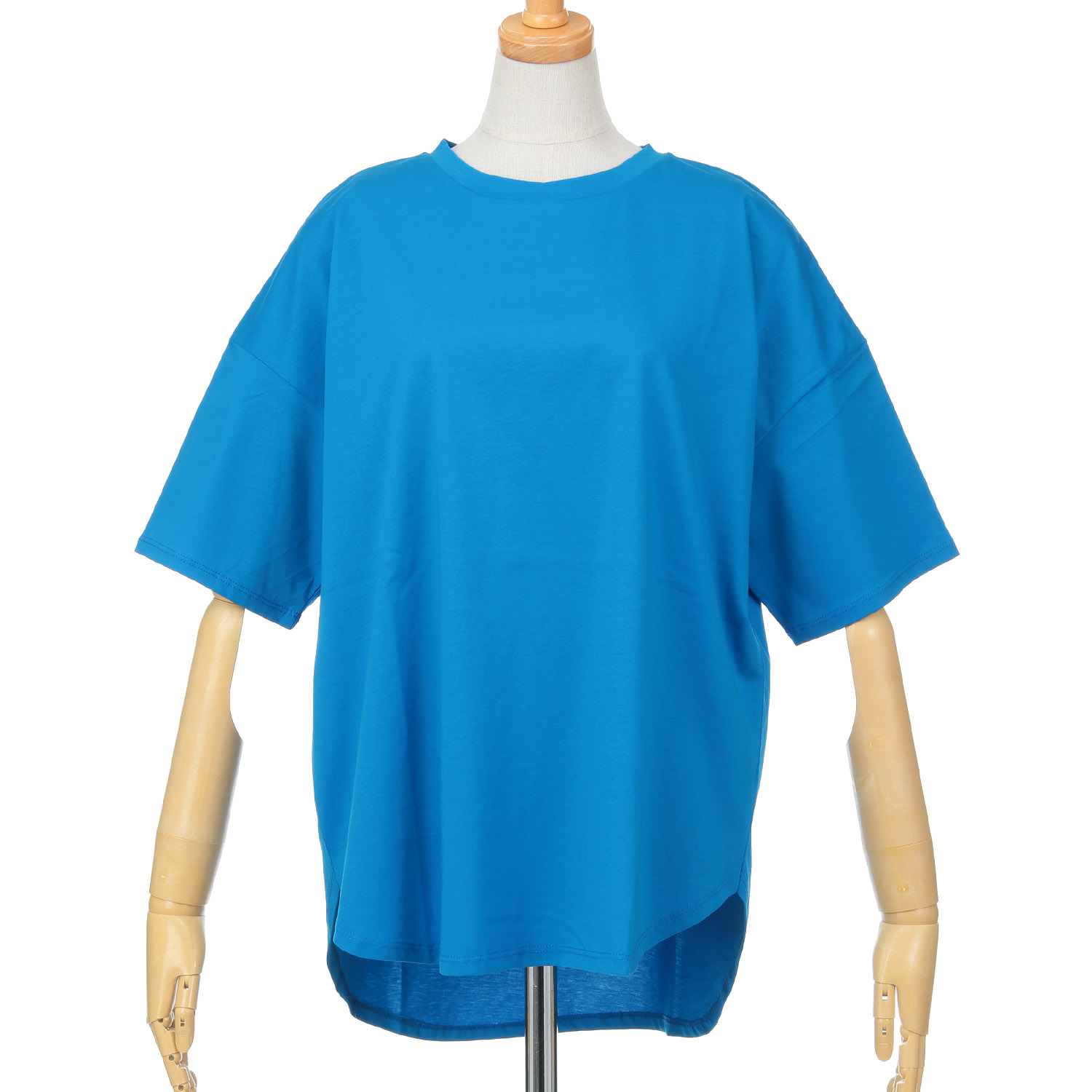 【Insta Live】Vingtrois ドライタッチコットン無地Tシャツ - 画像14