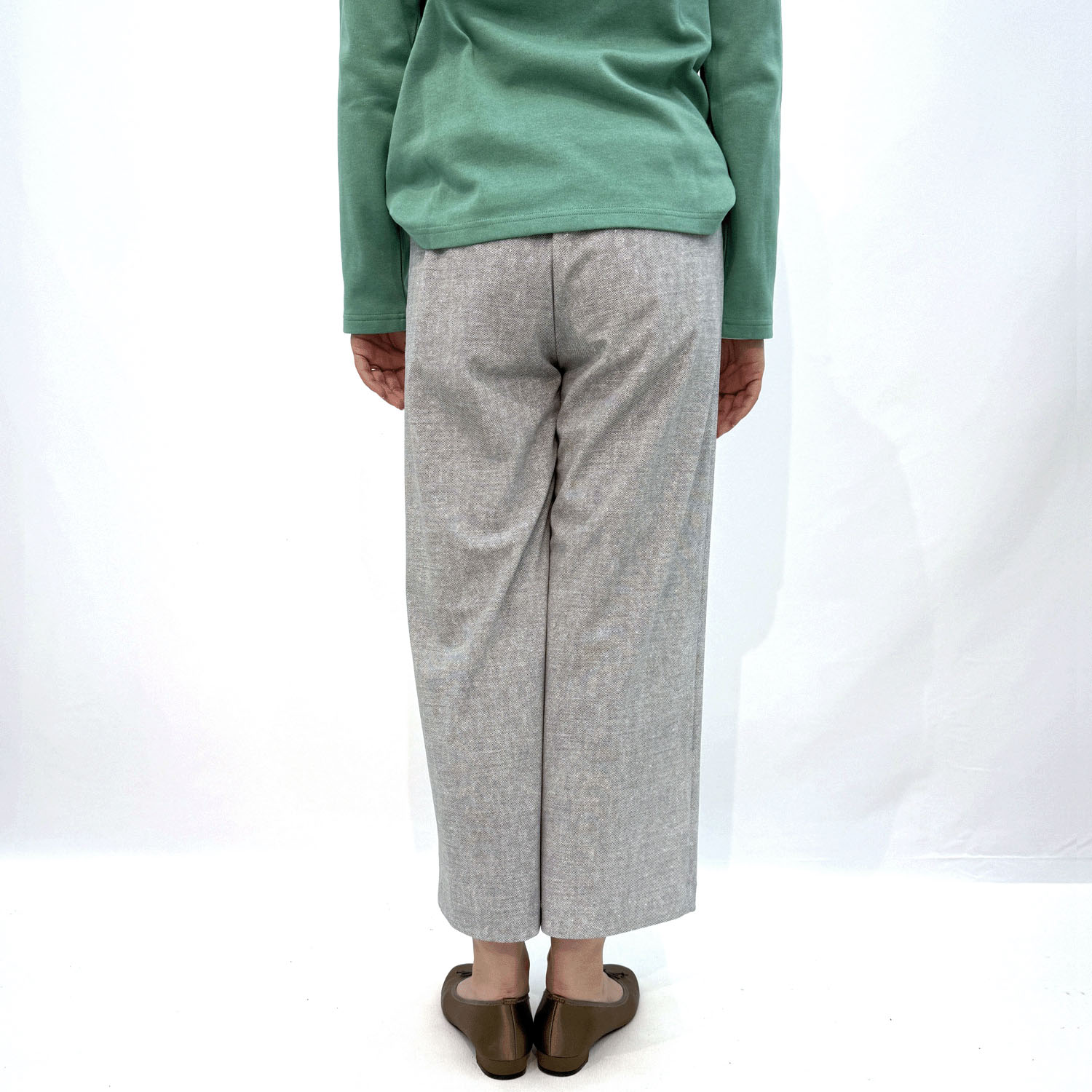 ドット柄ワイドパンツ - 画像3