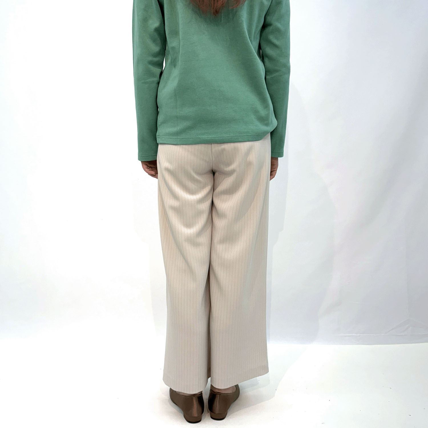 ポリベイカーワイドパンツ - 画像3