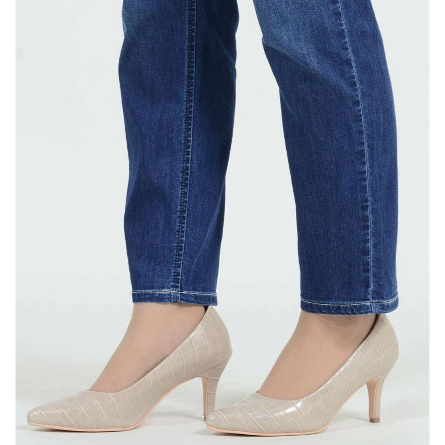 【Insta Live】aiai C／Nクールストレッチ 木陰デニムアンクルテーパード - 画像20