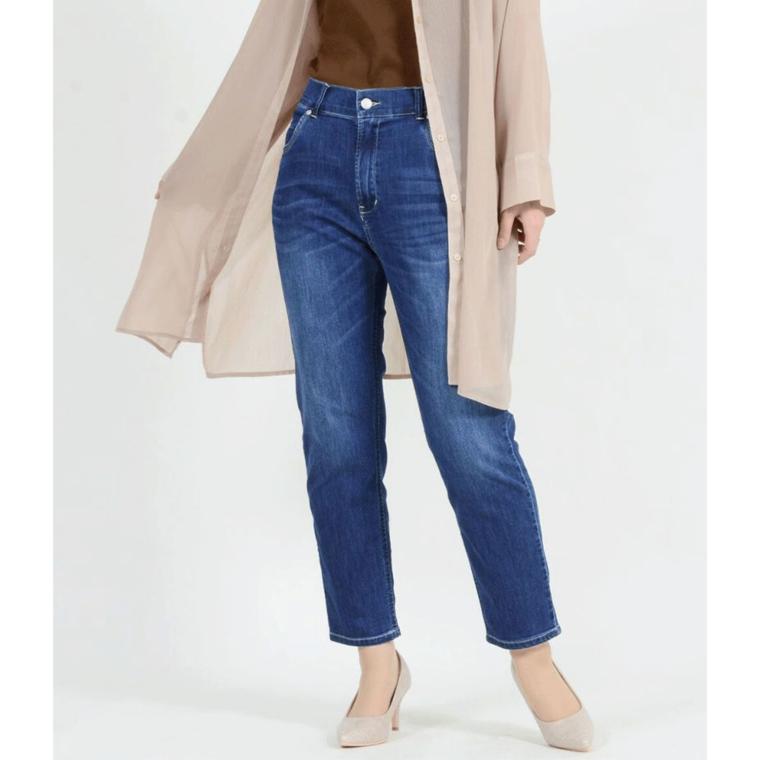 【Insta Live】aiai C／Nクールストレッチ 木陰デニムアンクルテーパード - 画像24