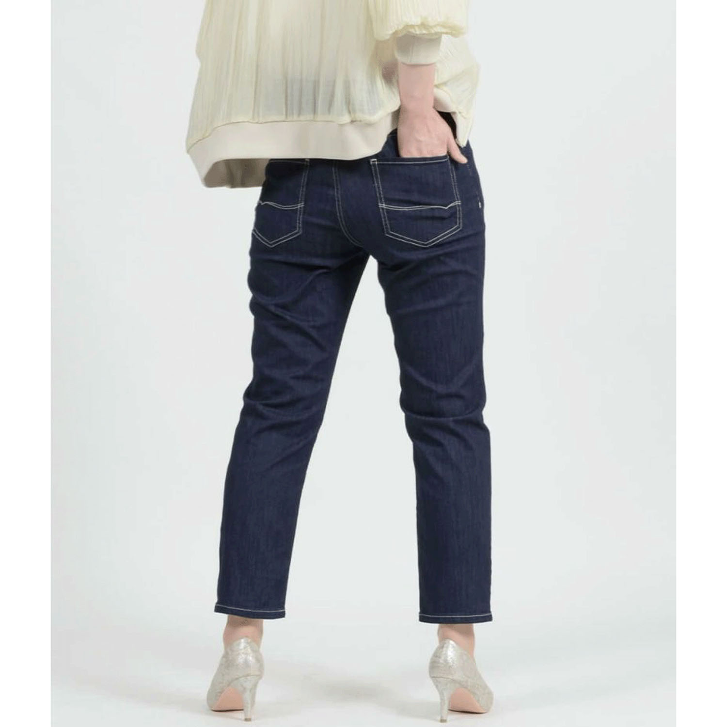 【Insta Live】aiai C／Nクールストレッチ 木陰デニムアンクルテーパード - 画像26