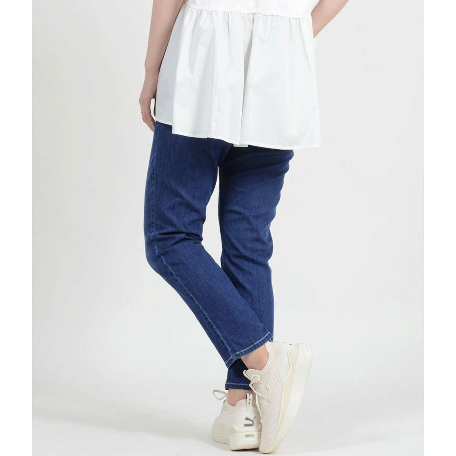 【Insta Live】aiai C／Nクールストレッチ 木陰デニムアンクルテーパード - 画像26