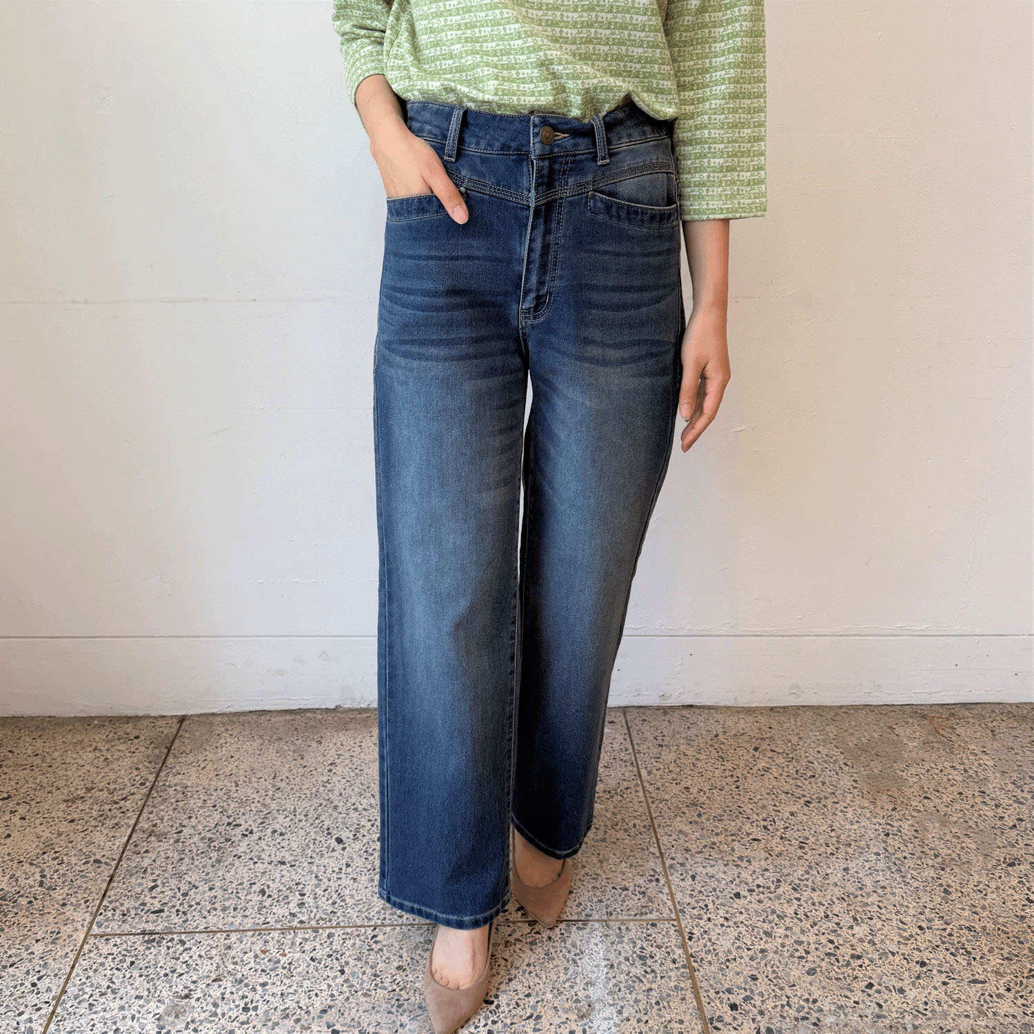 【Insta Live】パイルデニムパンツ - 画像14