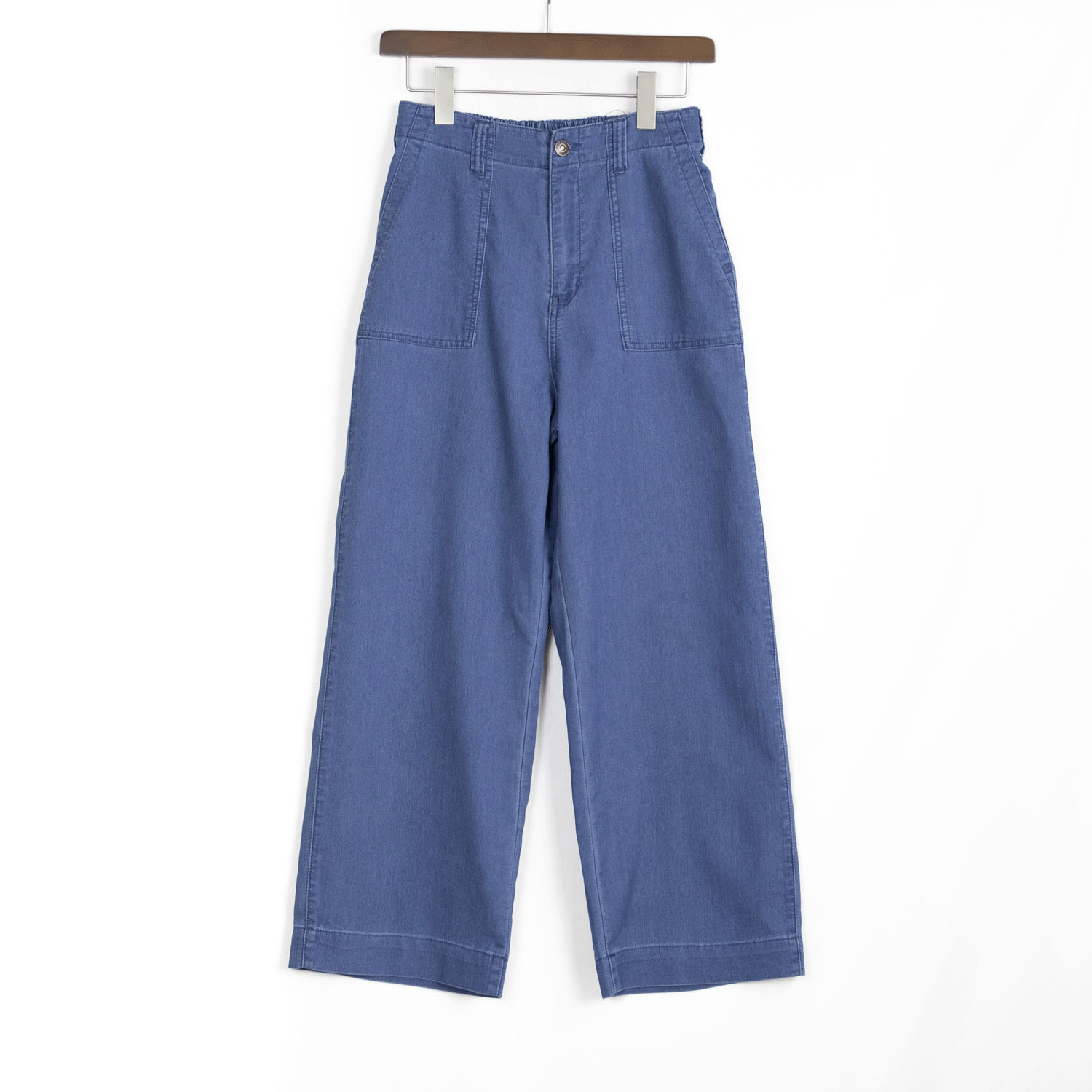 涼やかメッシュ調デニムベイカーパンツ - 画像9