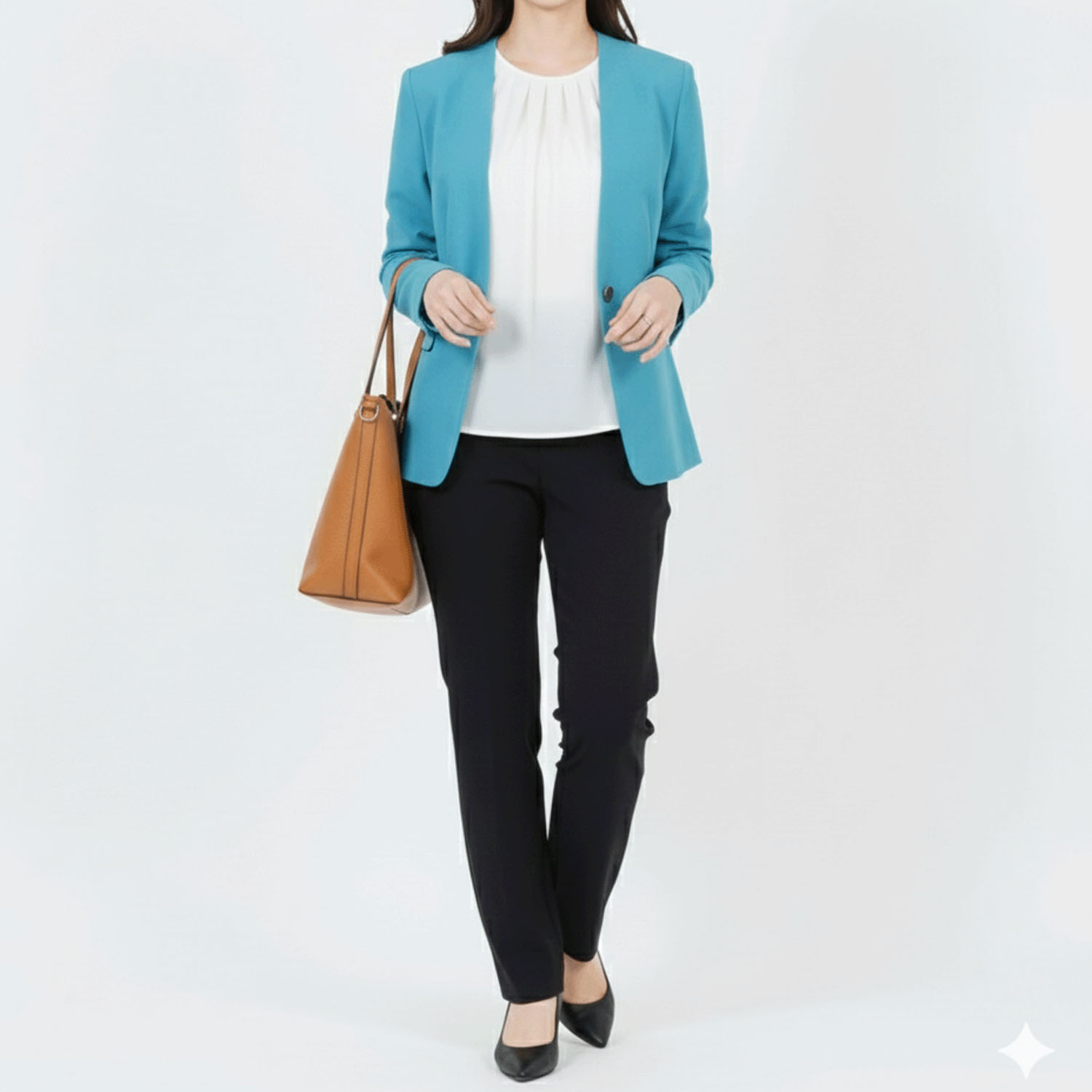 RNストレッチラクの美ストレートパンツ - 画像6