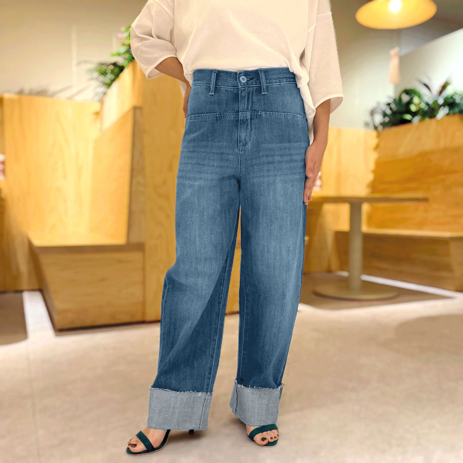 【Insta Live】CAMEL ROAD裾ロールアップパンツ - 画像2