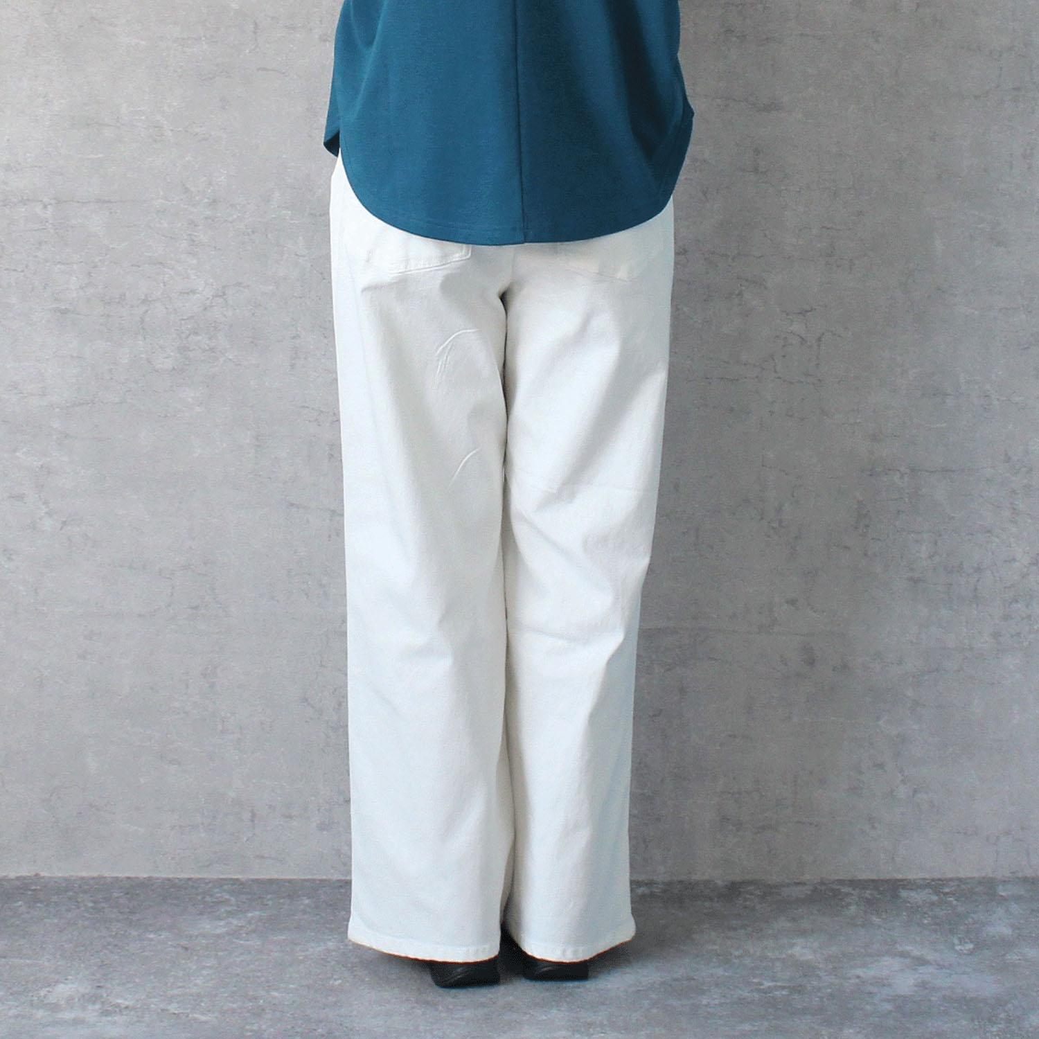 【Insta Live】W HEART Coolishワイドパンツ - 画像5