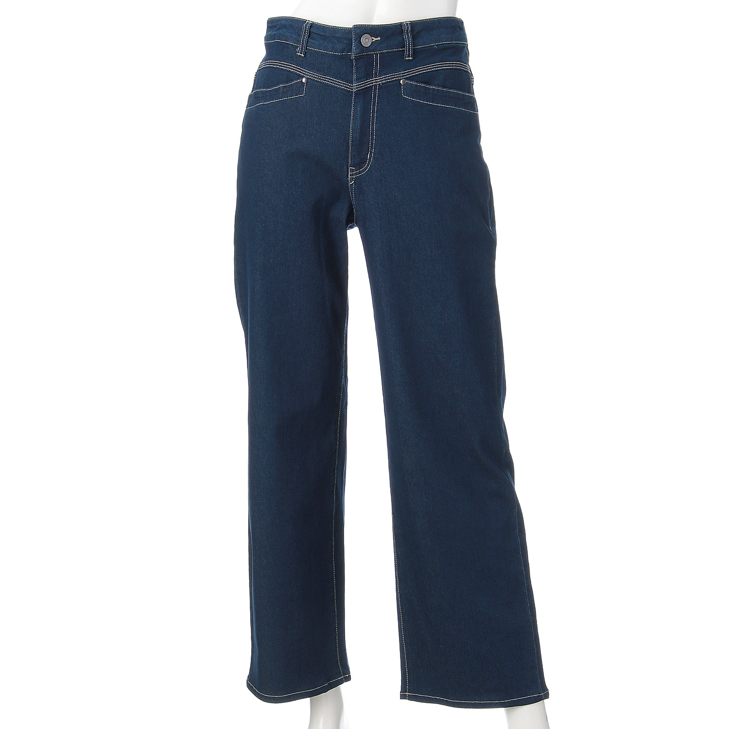 クールデニムワイドストレートパンツ - 画像14