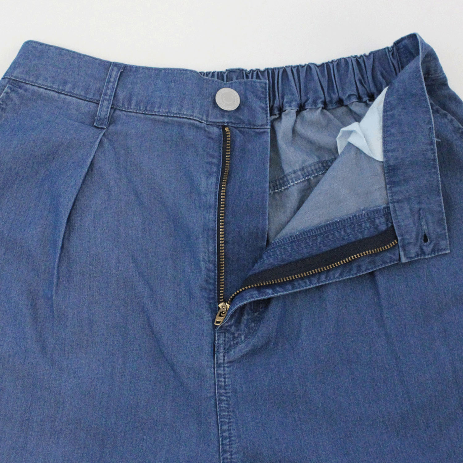 W HEART クールデニムワイドパンツ - 画像2