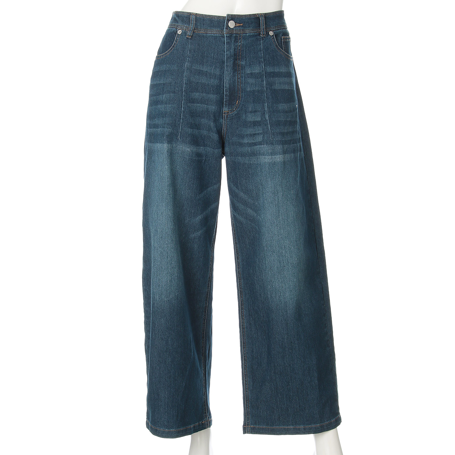 【Insta Live】JEUNE ET JOYEUX TCストレッチ デニムカーヴィーパンツ - 画像12