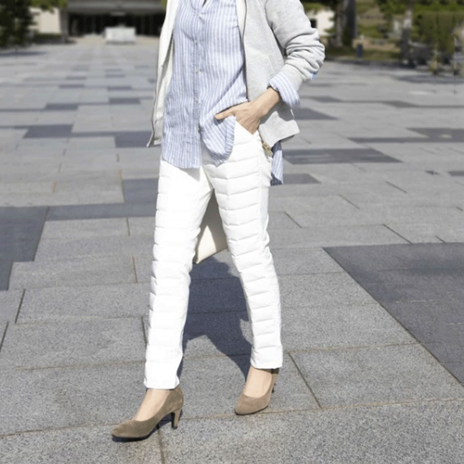 【InstaLive】 無地ダウンパンツ