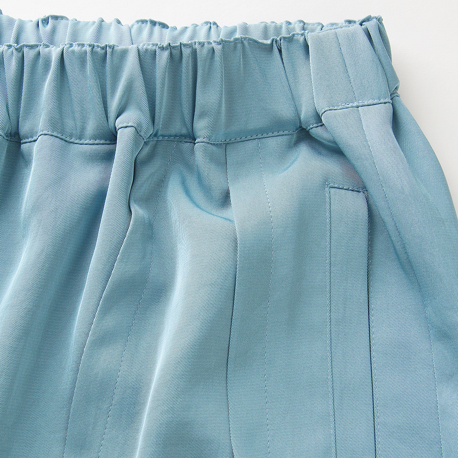 無地タックワイドパンツ - 画像11