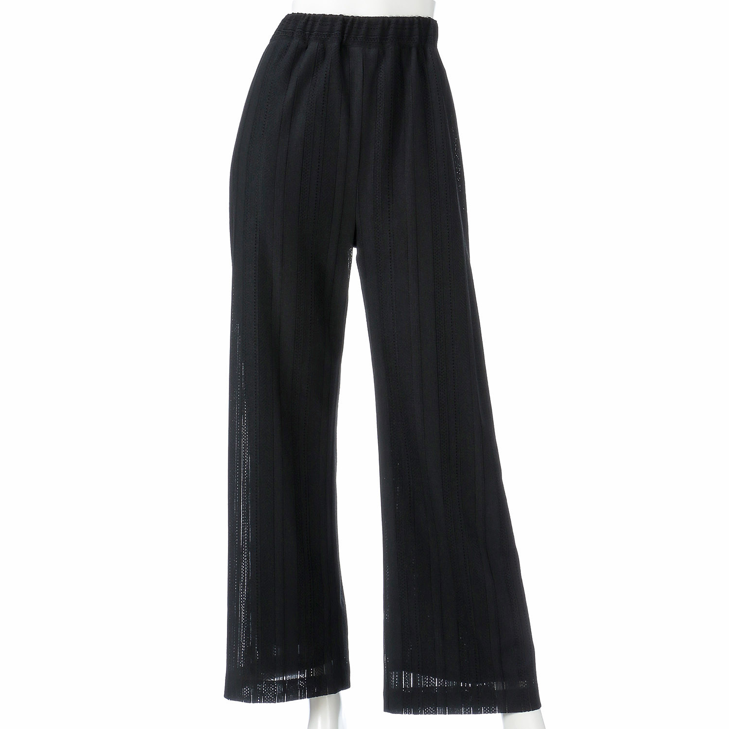 レースセミワイドパンツ - 画像8