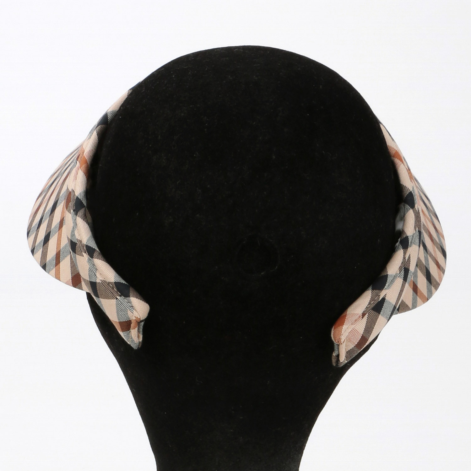 DAKS チェッククリップ バイザー - 画像3