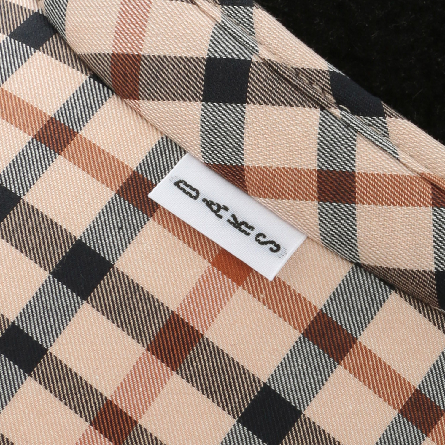 DAKS チェッククリップ バイザー - 画像4