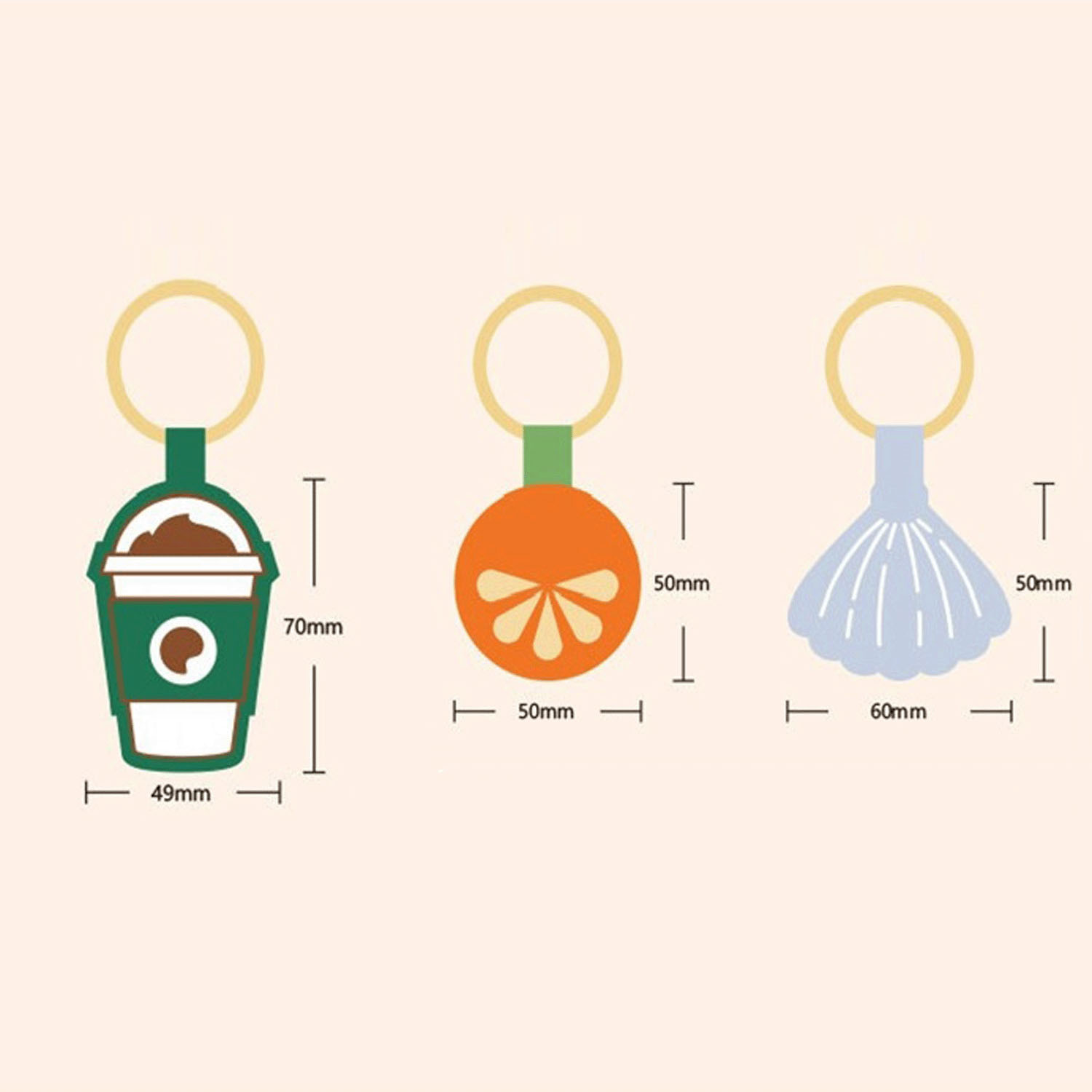 【カフェ終了】マグネットクリップチャーム - 画像2