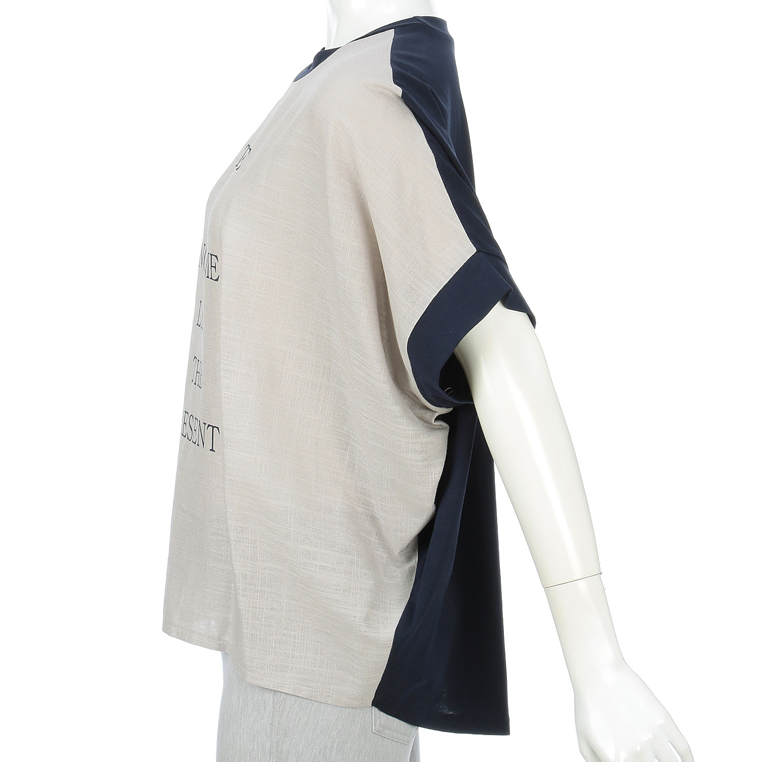 ロゴL／Cコンビカットソー - 画像2