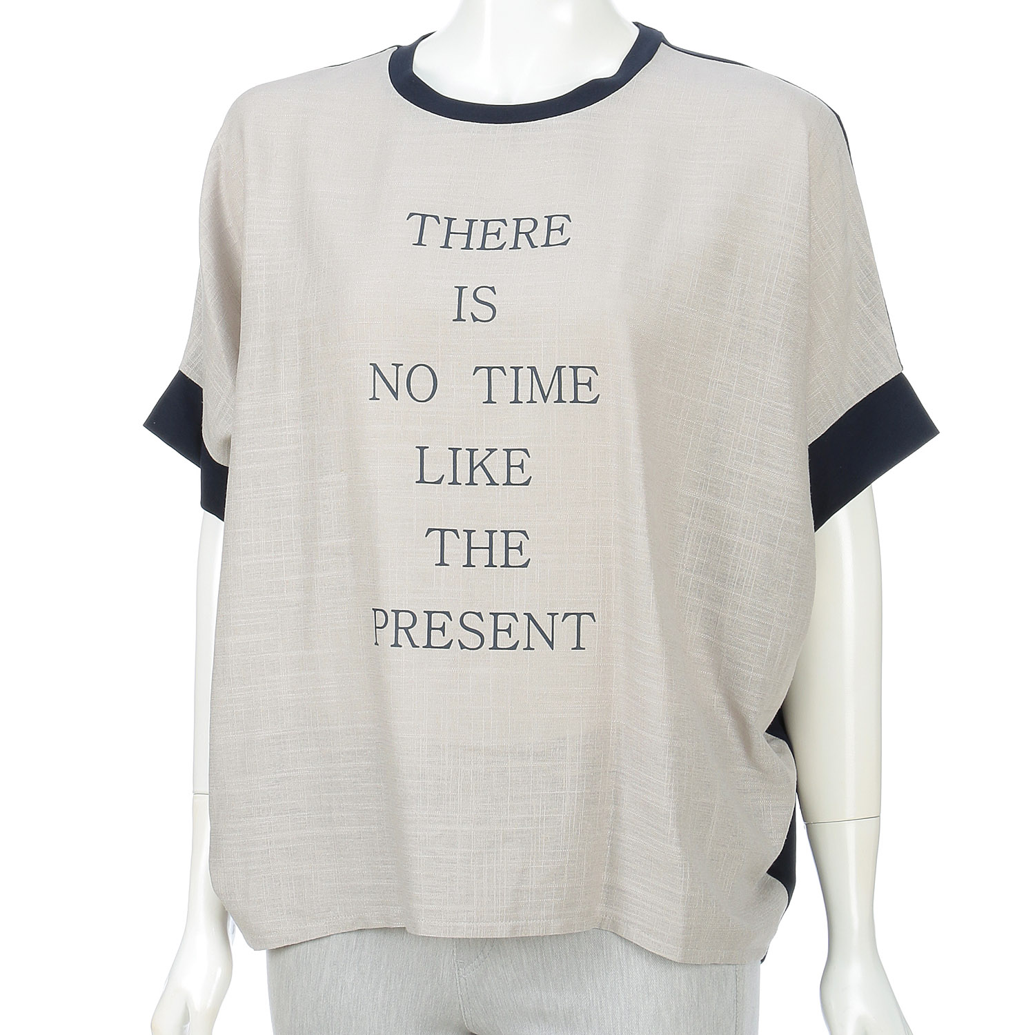 ロゴL／Cコンビカットソー