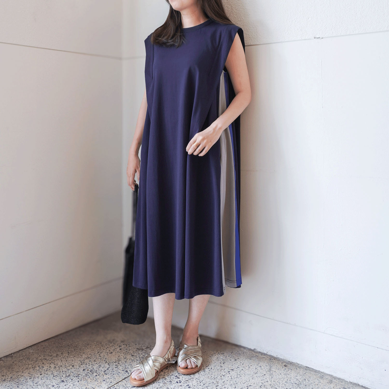 【Insta Live】ノースリーブワンピース - 画像1