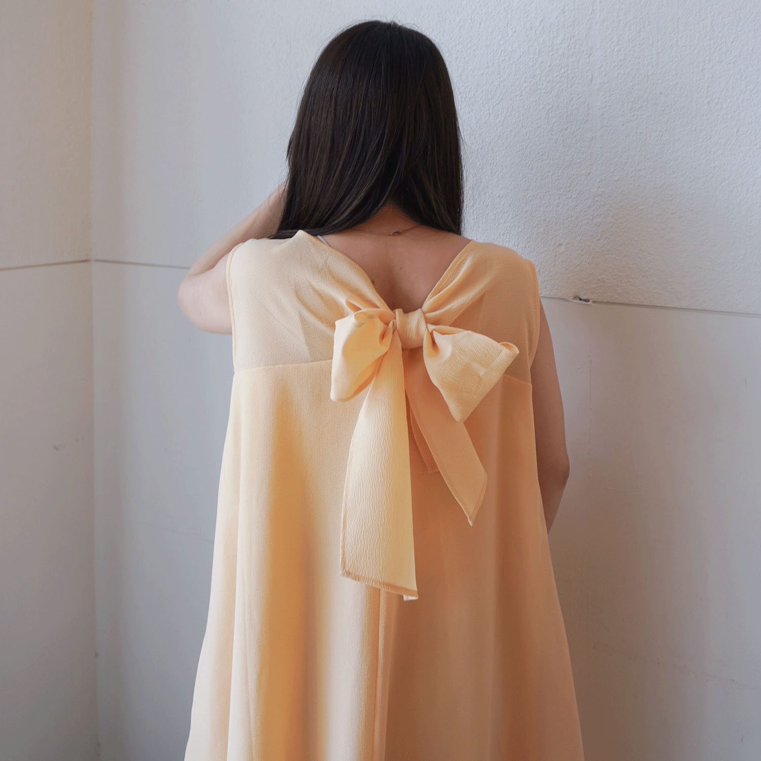 バックリボンテントワンピース - 画像3