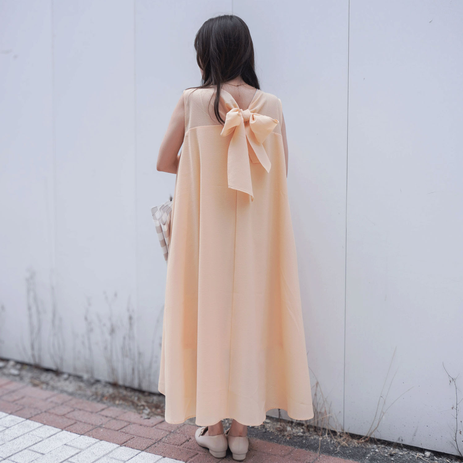 バックリボンテントワンピース - 画像5