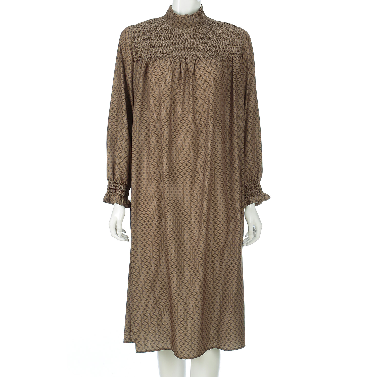 クラッシック柄プリントワンピース - 画像3