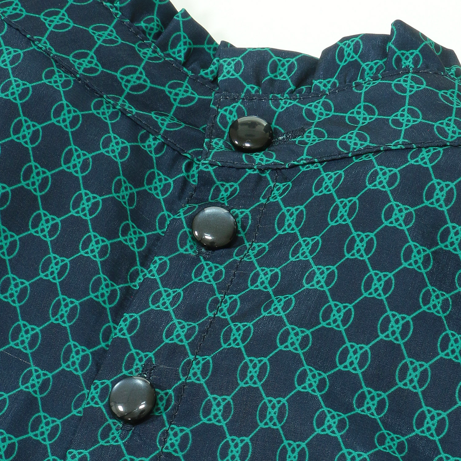 クラッシック柄プリントワンピース - 画像6