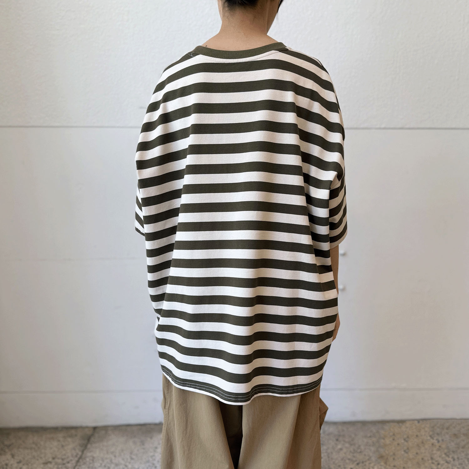 【Makito】ルーズシルエットボーダーT - 画像5