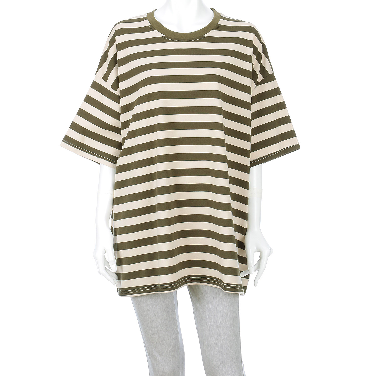 【Makito】ルーズシルエットボーダーT - 画像9