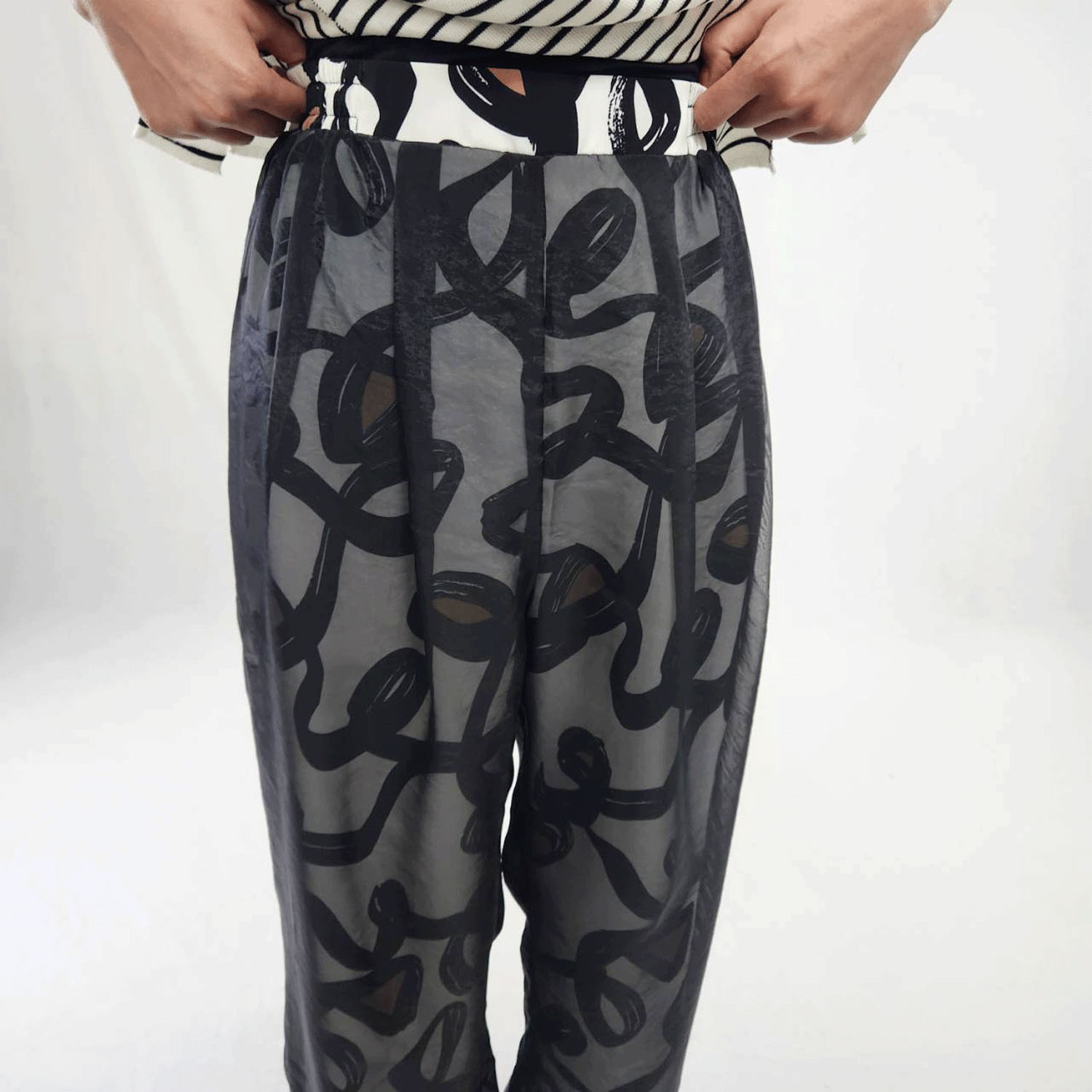 シアーワイドパンツ - 画像5