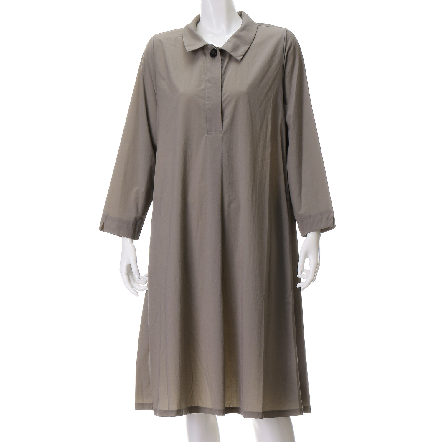 綿ナイロンストレッチワンピース - 画像2