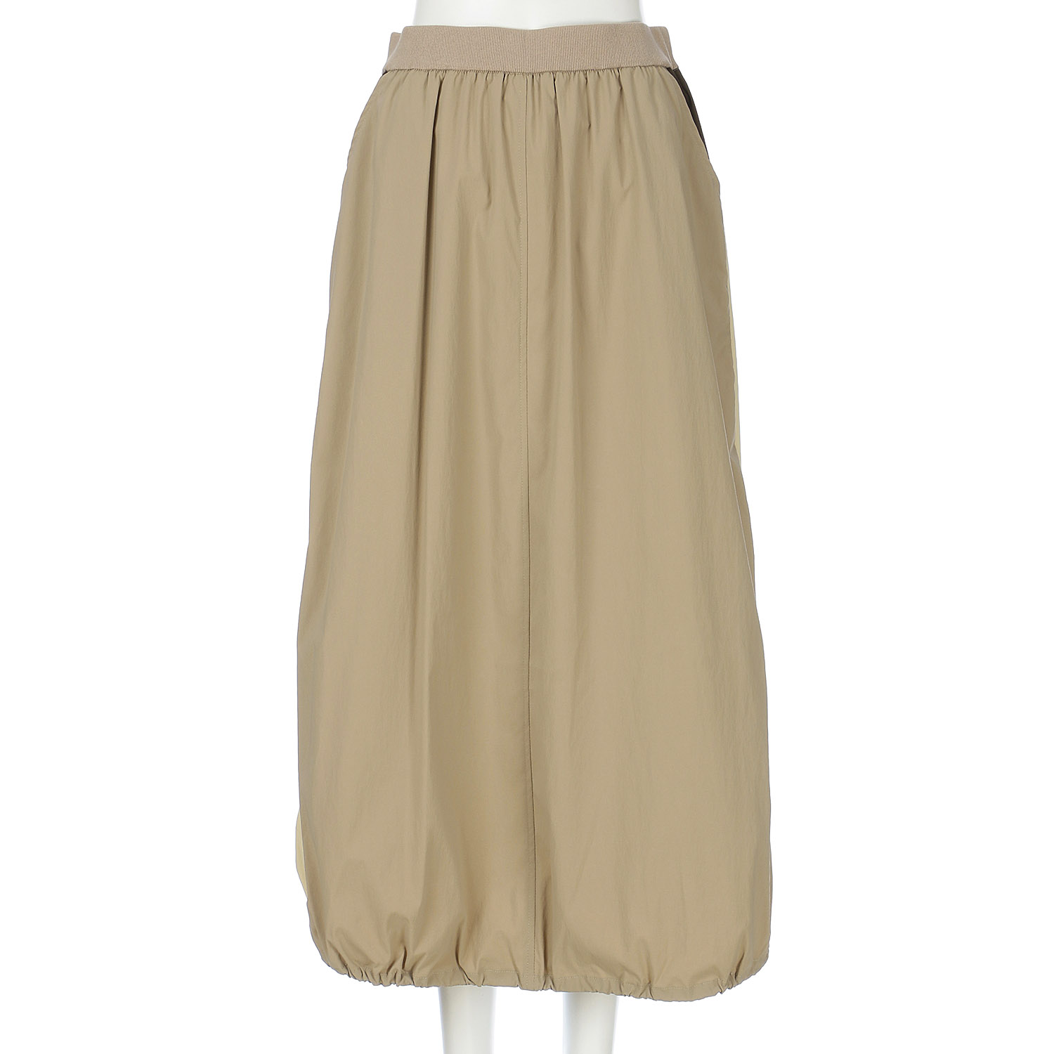 配色バルーンスカート - 画像4